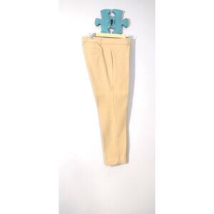 Talbots Hampshire Tan Wool Blend Trousers Slacks Career Dress Pants Size 10